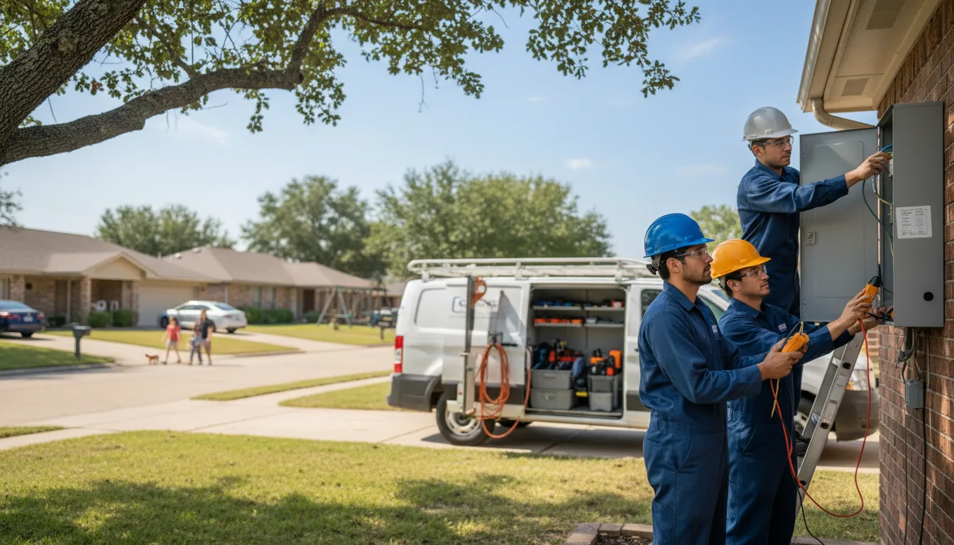 Certified electrician providing emergency electrical services in Covington, IN